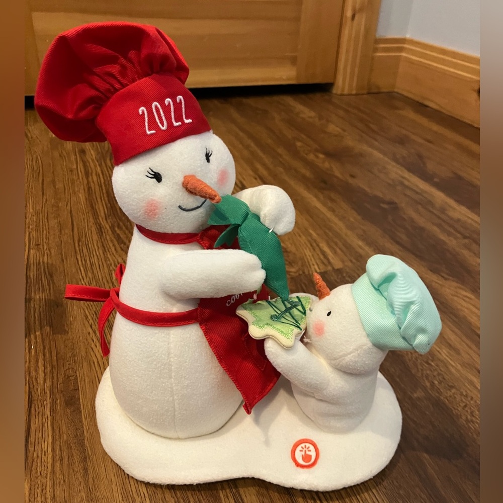 Hallmark 2022 Can’t Wait for Cookies Singing Snowman